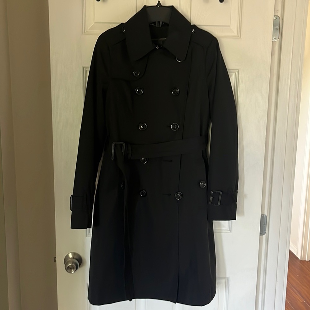 London fog trench coat with lining